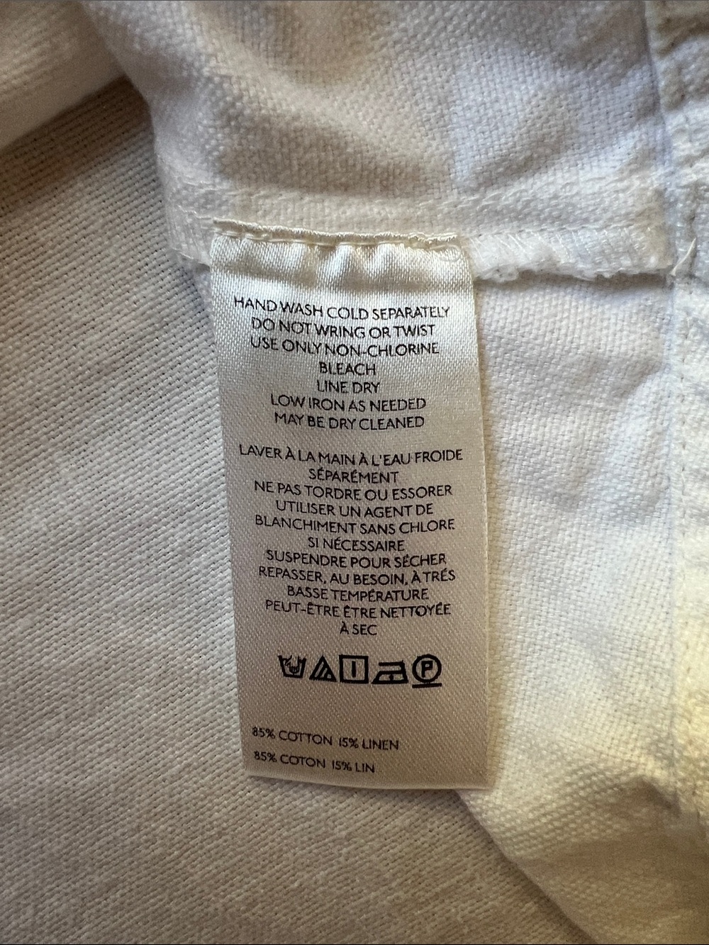 Pilcro White Ruffle Sailor Collar Top - Picture 6 of 11